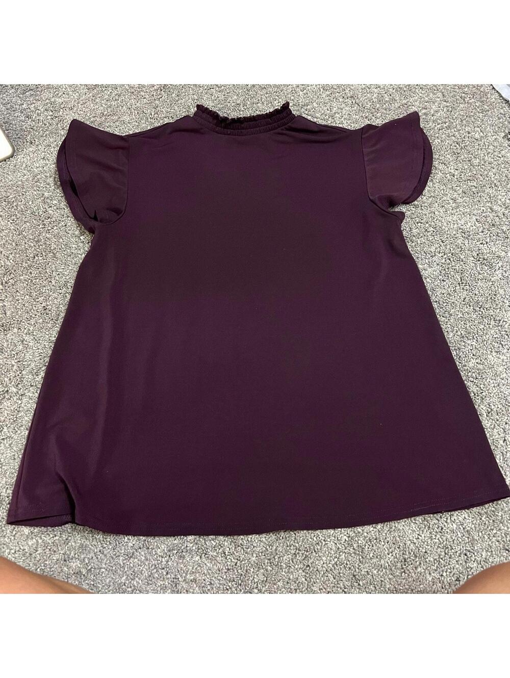 Versona Women’s Plum Blouse size XS